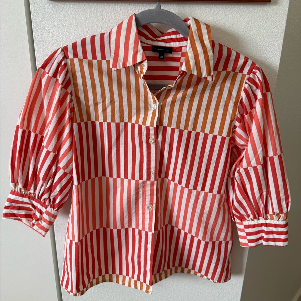 Who What Wear button front shirt XS